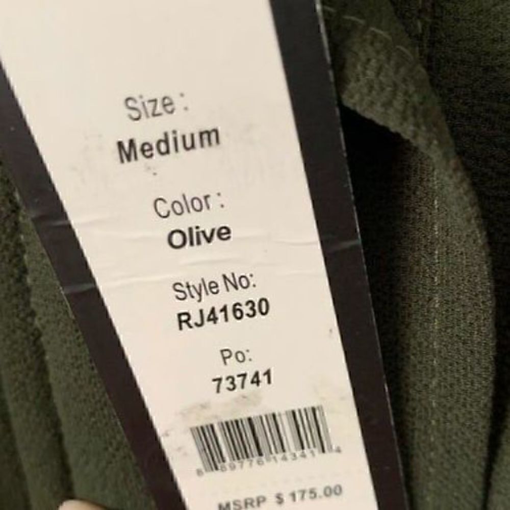 NEW Romeo + Juliet Couture Hooded Parka Size Medium Olive Color Jacket - Picture 7 of 8